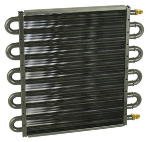 Derale DP13318 Series 7000 Tube & Fin Cooler -6An 13-1/2"W X 12-5/8"H X 3/4"D