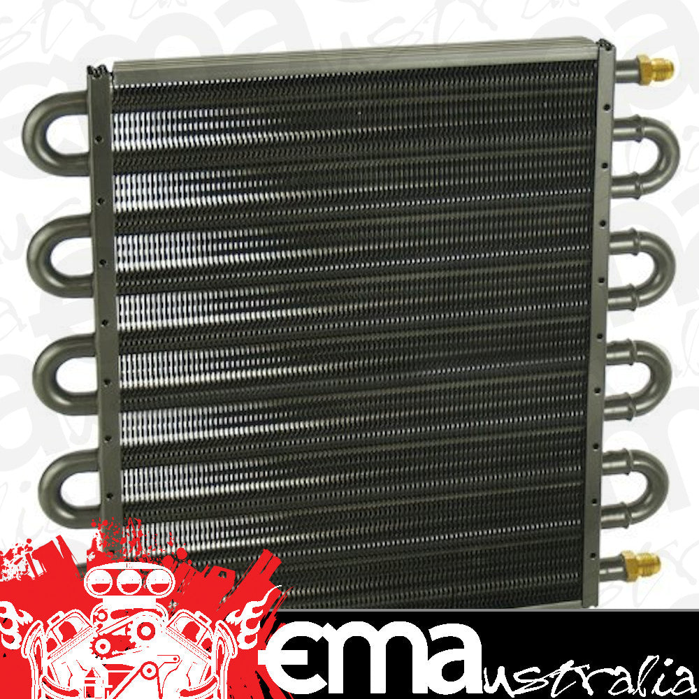 Derale DP13318 Series 7000 Tube & Fin Cooler -6An 13-1/2"W X 12-5/8"H X 3/4"D