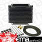 Derale DP13613 9000 Transmission Cooler , 1/2" NPT 10.125"L X 8.875"H X 1.25"T