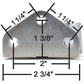 Derale DP15651 Stacked Plate 10 Row Engine Oil Cooler Kit 13"L X 4-9/16"H X 2"W