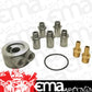 Derale DP15735 Non-Thermostatic Engine Sandwich Adapter Kit 1/2" NPT In/Out