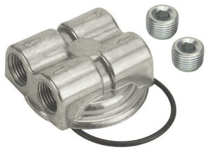 Derale DP15746 Dual Side Port Spin-On Engine Adapter Kit Suit Ford V6 & V8