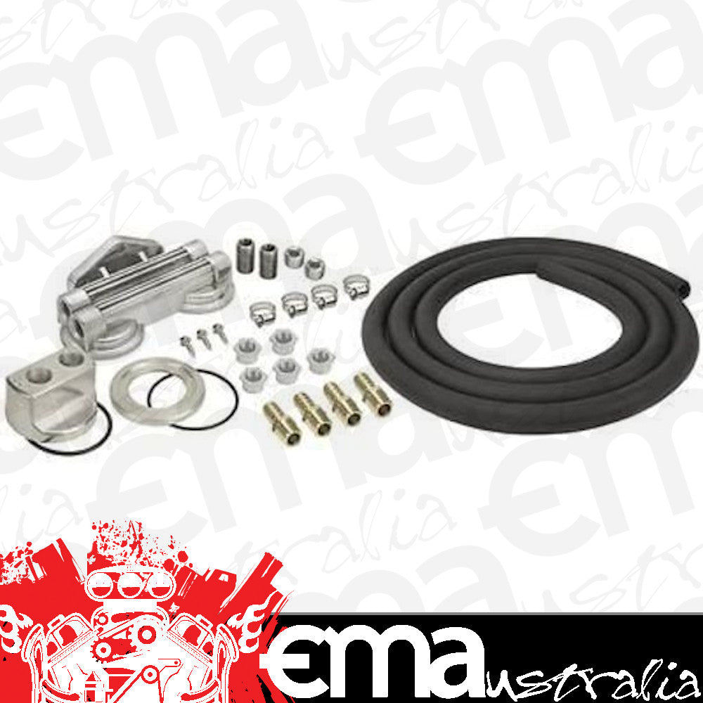 Derale DP15749 Dual Mount Side Ports Universal Oil Filter Relocation Kit