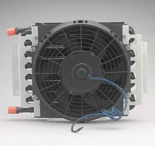 Derale DP15800 Performance Electra-Cool Fluid Cooler 11.5" X 15.75" X5" Fan 10"