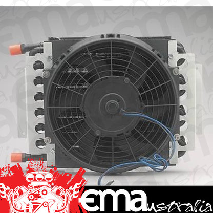 Derale 15800 16 Pass Electra-Cool Remote Fluid Cooler, -8AN
