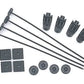 Derale DP16744 Universal Electric Fan Mounting Kit