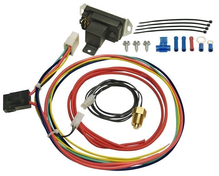 Derale DP16749 Adj Electric Fan Controller Max 25Amps 150-240¶øF Thread In Probe