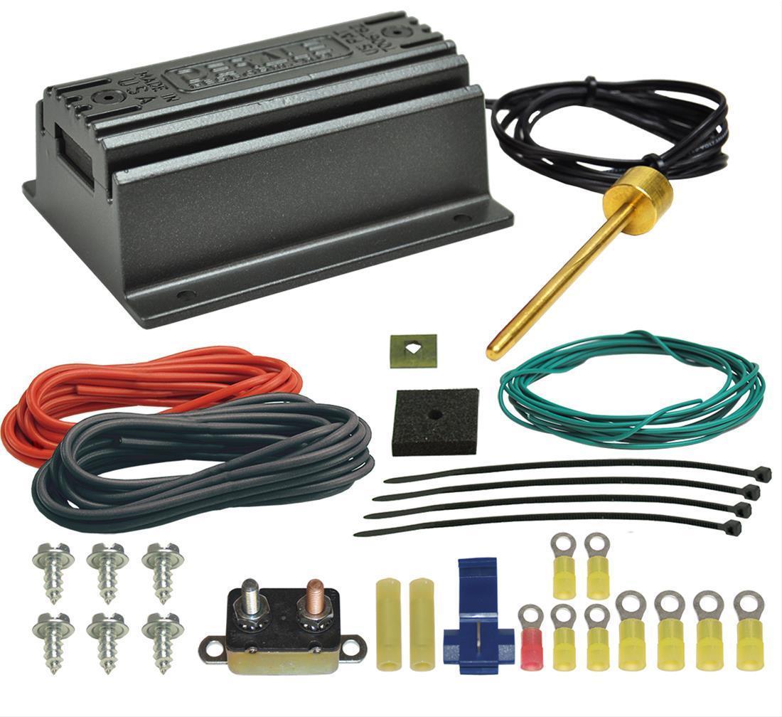 Derale DP16795 Pwm Adjustable Fan Controller Kit Push In Probe 160-210¶øF