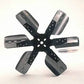 Derale DP17017 Heavy Duty S/Steel Flex Fan Clockwise Rotation 17" Diameter