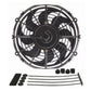 Derale DP18910 Dyno-Cool 10" Curved Blade Electric Thermo Fan 590Cfm Reversable