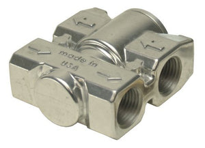 Derale DP25719 Fluid Control Thermostat 1/2"NPT Inlet / Outlet Ports, Fittings Not Included