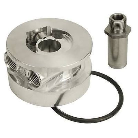 Derale DP25720 Thermostatic Engine Oil Adapter Kit Suit Gm 13/16" Thread