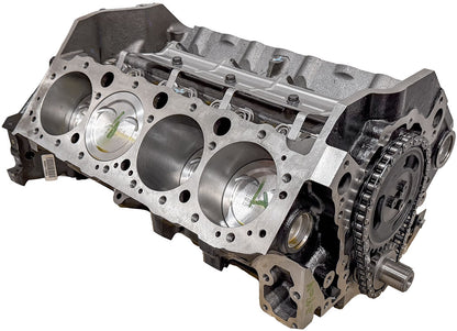 GM S/B Chev 383ci Crate Engine, Short Block 3/4 Engine