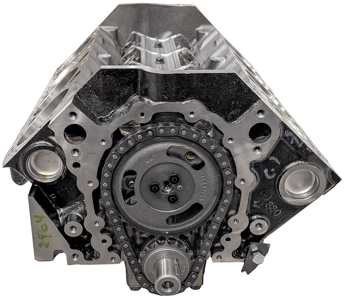 GM S/B Chev 383ci Crate Engine, Short Block 3/4 Engine