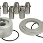 Derale DP25782 Universal Engine Sandwich Adapter Suits Various Engine Threads, 3/8" NPT Ports
