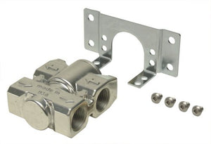 Derale DP25792 1/2" NPT Fluid Control Thermostat w/ Bracket Kit Fittings Not Included