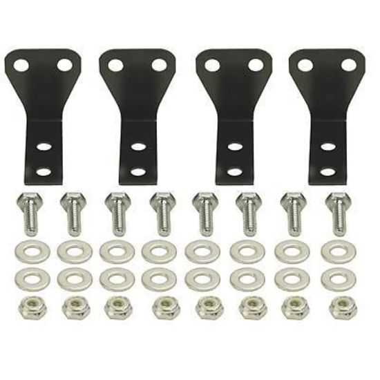 Derale 50020 Stack Plate Cooler 4 Way Mount Bracket Kit