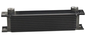 Derale DP51078-1 Dp51078 Stacked Plate 10 Row 13" L X 3-9/16" H X 2" D Black Fluid Cooler