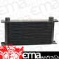 Derale DP51978 Stacked Plate 19 Row Fluid Cooler , 13" L X 6-7/16" H X 2" W Black