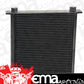 Derale DP54078 Stacked Plate 40 Row Fluid Cooler 13"W X 12-3/4"H X 2"D Black