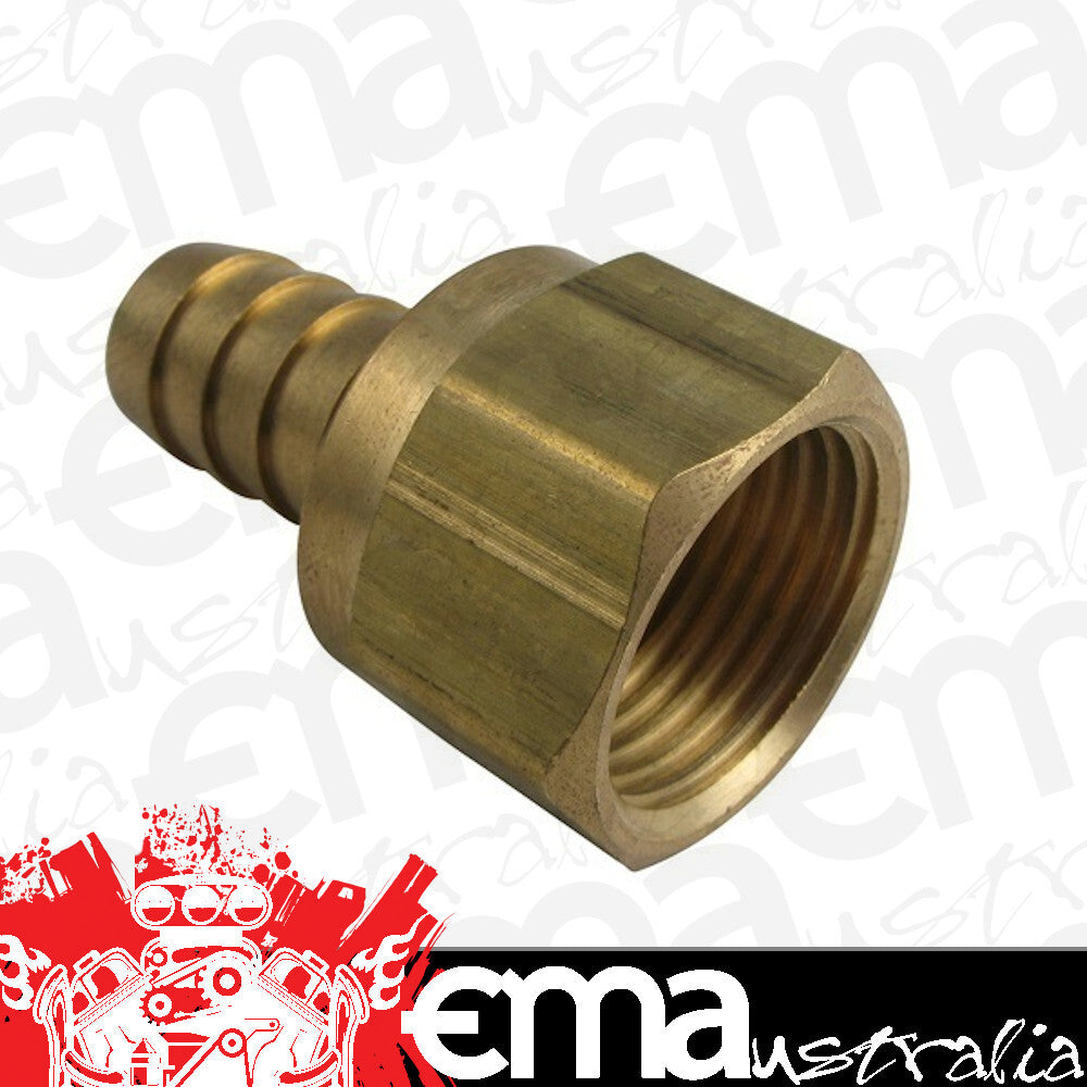 Derale DP98203 Swivel Hose & Barb Fitting -10An Female w/ 1/2" Hose Barb