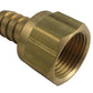 Derale DP98203 Swivel Hose & Barb Fitting -10An Female w/ 1/2" Hose Barb