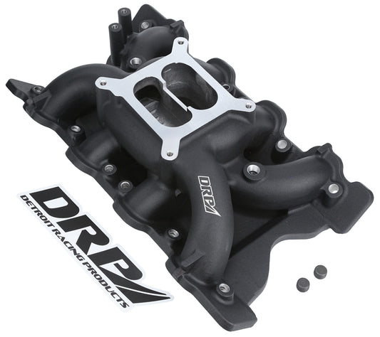 Detroit Racing Products DRP-351C-DPMAN-B Ford 2V Cleveland 351C Intake Inlet Manifold Dual Plane Air Gap Type