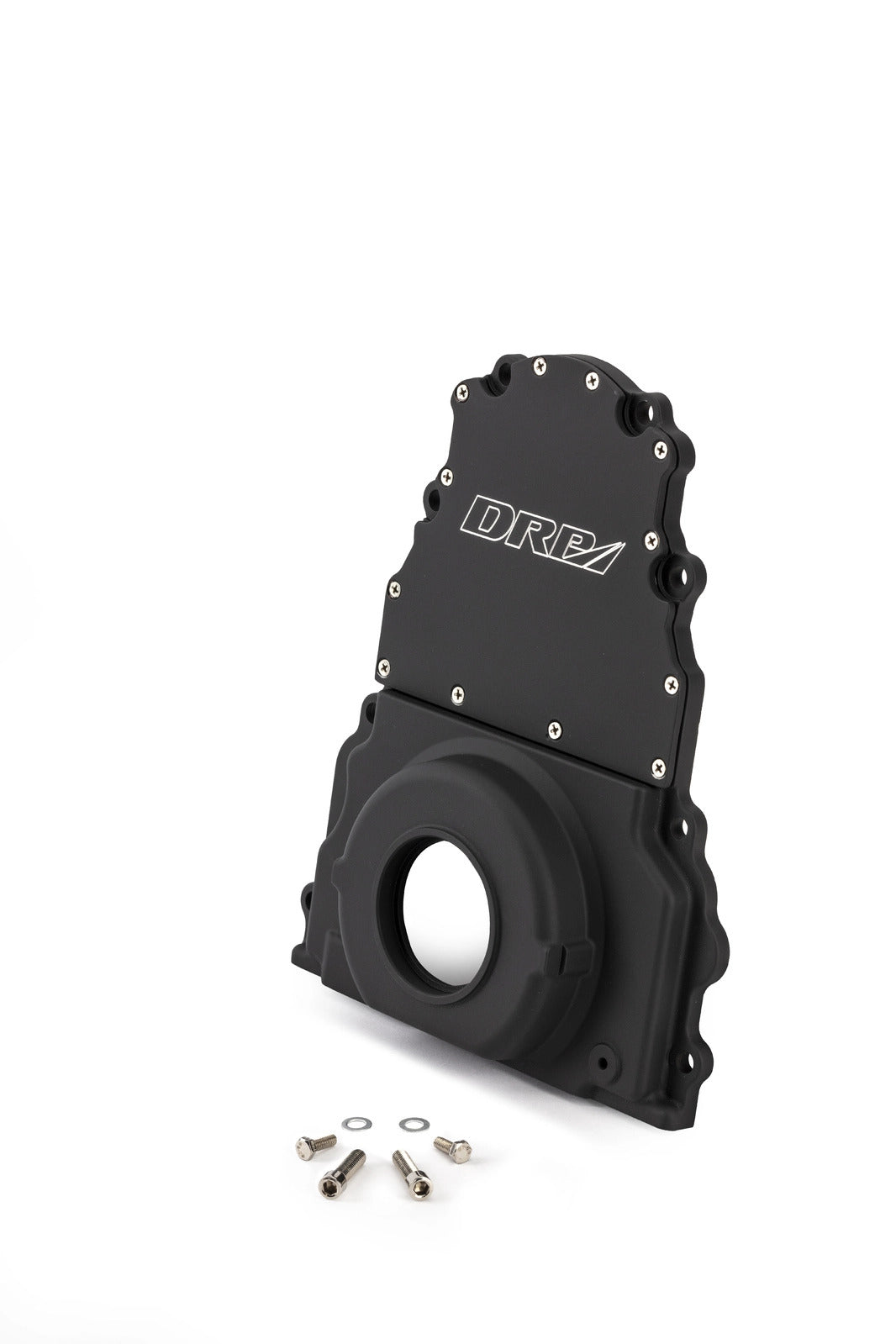 Detroit Racing Products DRP-LS1-TC-BK Chev Ls1 Ls6 2 Piece Timing Cover Black No Cam Sensor 5.7L Holden Commodore