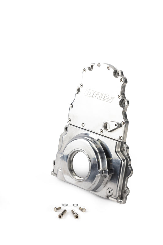 Detroit Racing Products DRP-LS3-TC-P Chev Ls2 Ls3 2 Piece Timing Cover w/ Cam Sensor 6.0L 6.2L Holden Commodore L98 L77 L76 Lsa Hsv