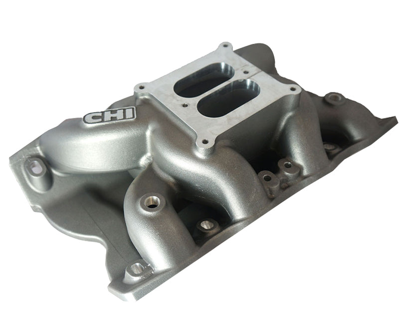 CHI Intake Manifold Ford Cleveland, 225cc, Aluminium, 3V Cyl Heads, CHI, Proflow, Dual Plane  (CHI-INT3V225DPH9.2C)