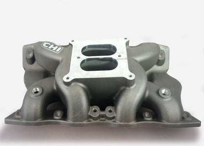 CHI Intake Manifold Ford Cleveland, 225cc, Aluminium, 3V Cyl Heads, CHI, Proflow, Dual Plane  (CHI-INT3V225DPH9.2C)