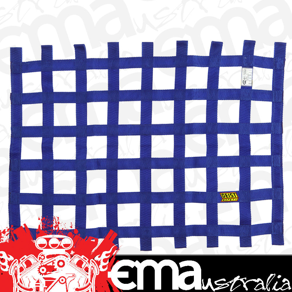 Deist Safety DS35013B Black Window Net 18" x 24" 1" Webbing