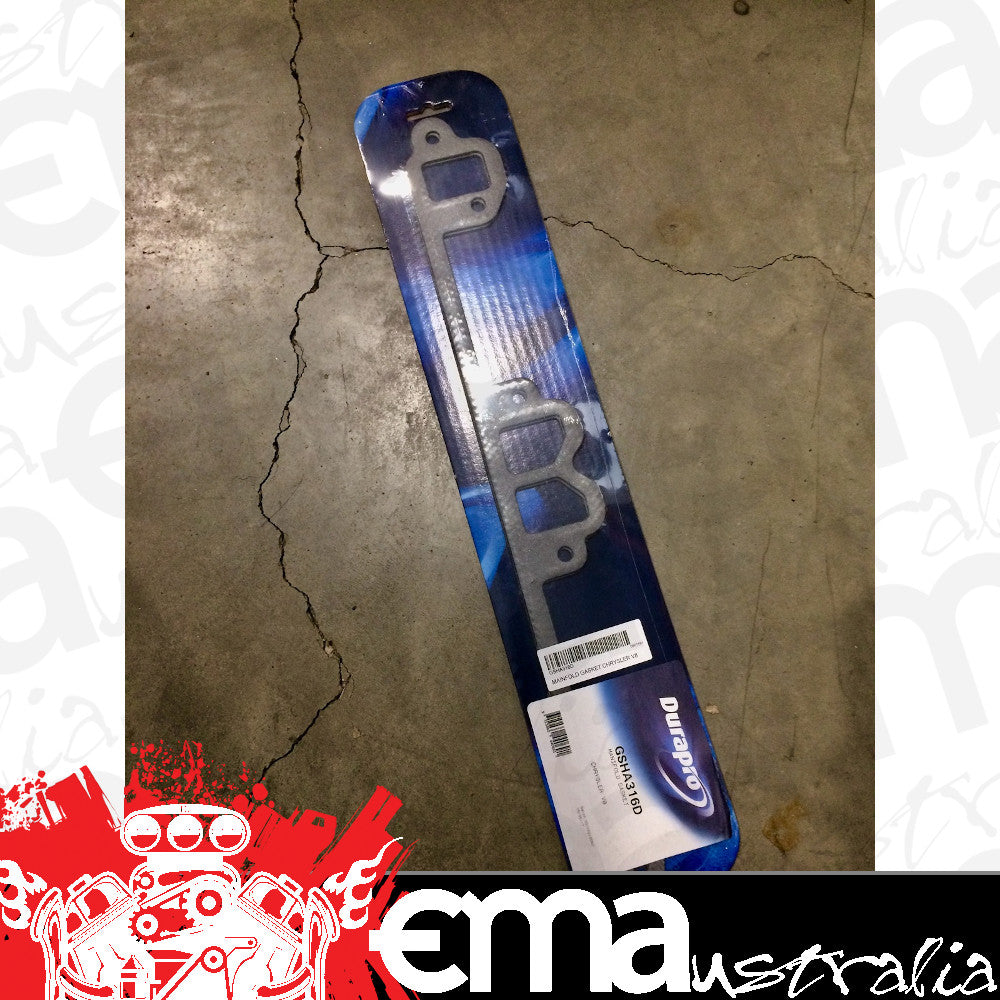 Durapro GSHA316D Chrysler 273 318 340 360 Performance Exhaust Manifold Gasket (Pair)