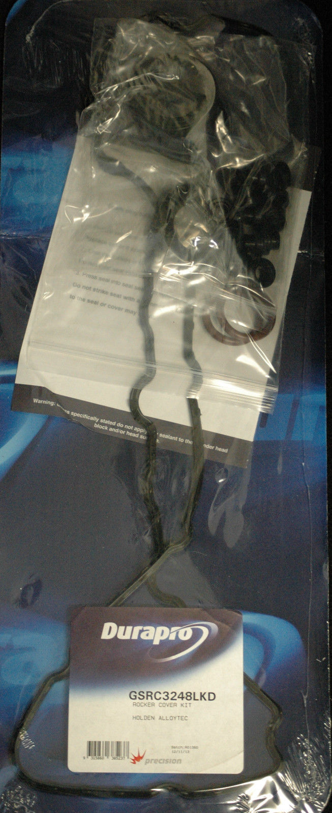 Durapro GSRC3248LKD Holden Commodore 3.6L V6 Caprice Rodeo L/H Valve Cover Gasket Set