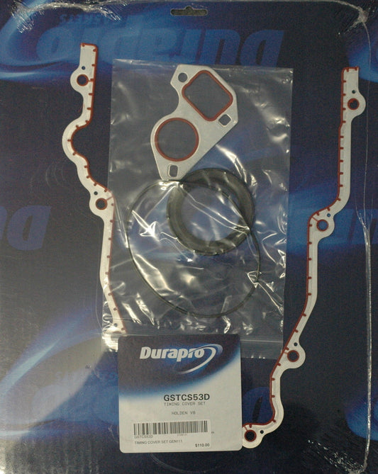 Durapro GSTCS53D Timing Cover Gasket & Seal Kit Holden Chev Ls1 Gen Iii 5.7L