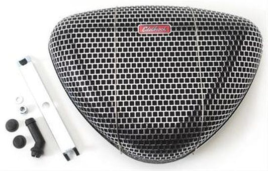 Edelbrock ED1002 Edelbrock Pro-Flo Series Triangle Air Cleaner Chrome Steel Mesh Finish ED1002