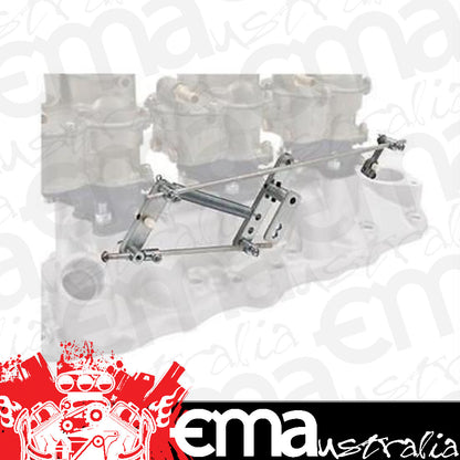 Edelbrock 1033 94Ã¢â€žÂ¢ Carburetor Progressive Throttle Linkage Kit for Tripple Carb Set-up