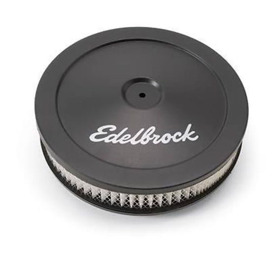 Edelbrock ED1203 Edelbrock Pro-Flo Series 10 X 2" Air Cleaner ED1203 Black Suits 5-1/8" Flange