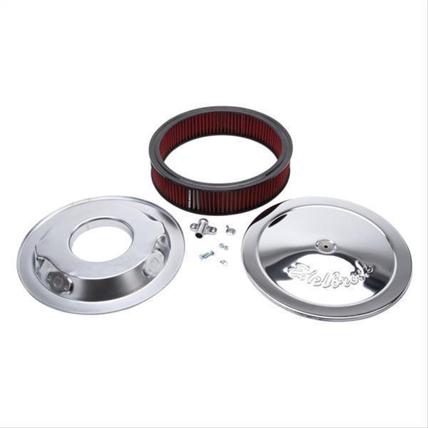 Edelbrock ED1206 Pro-Flo Series 14" Dropped Base Chrome Air Cleaner