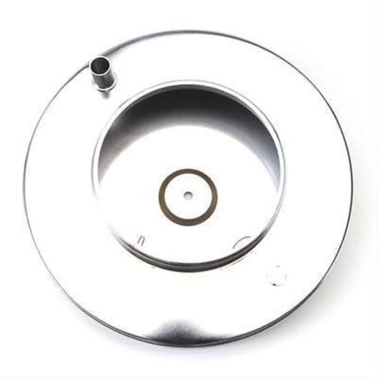 Edelbrock ED1208 Elbrock Air Cleaner 10" X 3.5" Chrome Base & Top Plate Raised 0.75" ED 1208