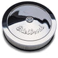 Edelbrock 1221 Pro-Flo Chrome 14" Round Air Cleaner with 3" Paper Element (Deep Flange)