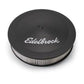 Edelbrock 1223 Pro-Flo Black 14" Round Air Cleaner with 3" Paper Element (Deep Flange)