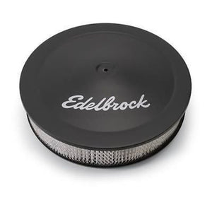 Edelbrock ED1223 Pro-Flo Series 14" x 3" Air Cleaner Assembly w/ 5-1/8" Neck