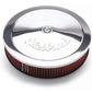 Edelbrock ED1224 Pro-Flo Chrome Air Cleaner 14" x 3" Drop Base 5-1/8 Neck