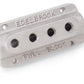 Edelbrock ED1290 Fuel Distribution Block Quad Outlet Fuel Block, 3/8" Inlet, 1/4" Outlet ED1290
