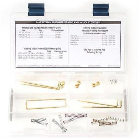 Edelbrock Performer Series 1411 Carburetor Calibration Kit for Carburettors suit ED1411 Edelbrock ED1489