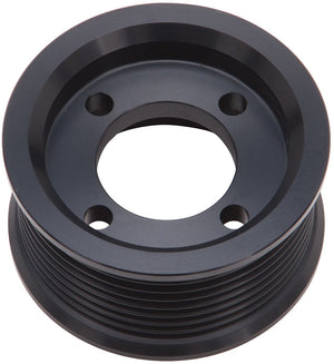 Edelbrock ED15871 Supercharger Pulley 2.750" O.D, 8-Rib, Black Anodized