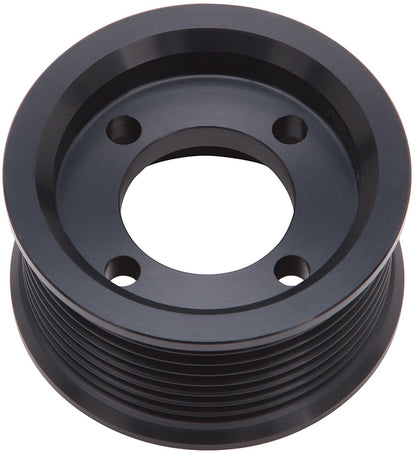 Edelbrock 15871 2.75" 8-Rib E-Force S/C Pulley in Black Finish for Stage 3 - Pro Tuner System