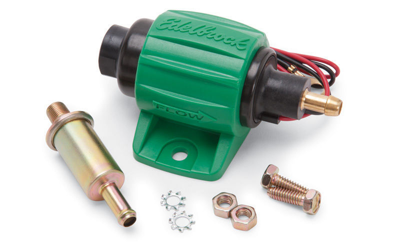 Edelbrock ED17302 Universal Micro-Electric Diesel External Fuel Pump 12V 38 GPH