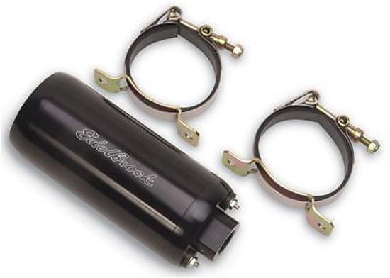 Edelbrock 1790 Edelbrock In-Line Electric Fuel Pump for EFI rated at 80 GPH @ 45 PSI